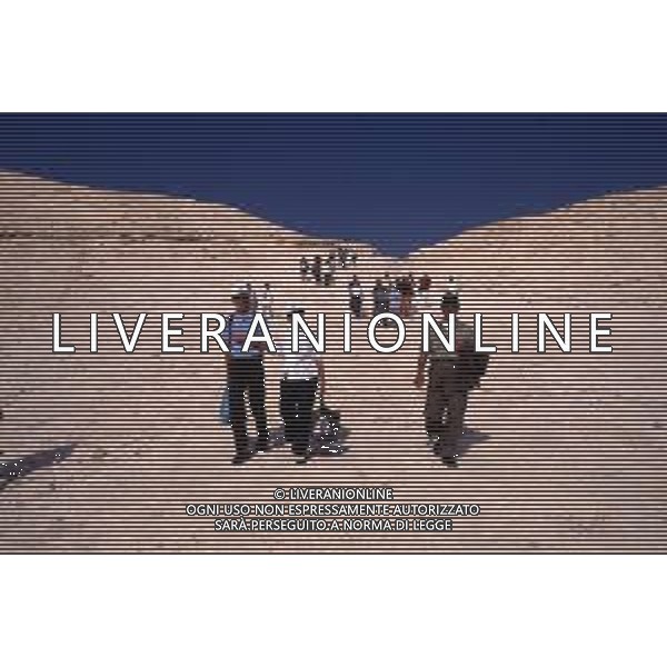 DIAP-ISRAELE GERUSALEMME NELLA FOTO Il deserto della Giudea è un deserto che si estende tra lo stato d\'Israele e in Cisgiordania, in particolare tra la zona orientale di Gerusalemme e il Mar Morto AG ALDO LIVERANI SAS