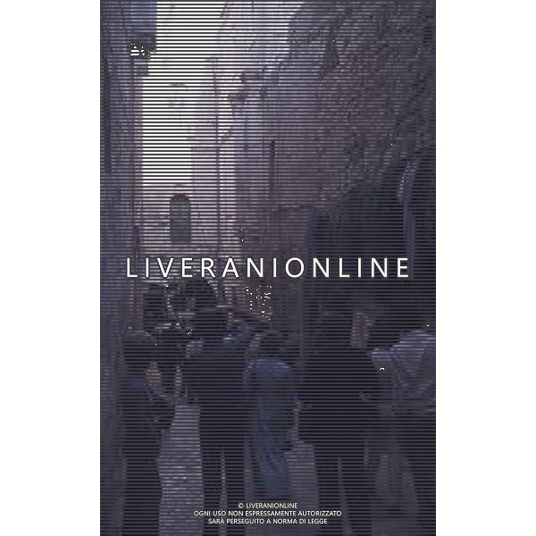 DIAP-ISRAELE GERUSALEMME NELLA FOTO LA VIA CRUCIS A GERUSALEMME AG ALDO LIVERANI SAS