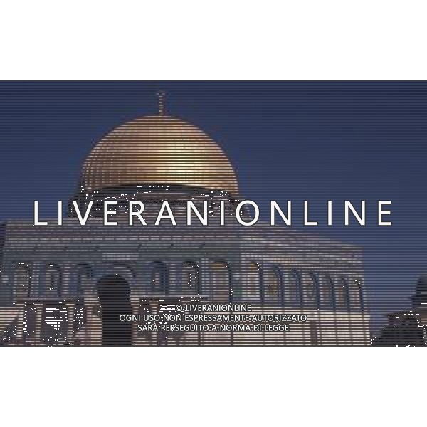 DIAP-ISRAELE GERUSALEMME NELLA FOTO LA MOSCHEA DI OMAR A GERUSALEMME AG ALDO LIVERANI SAS