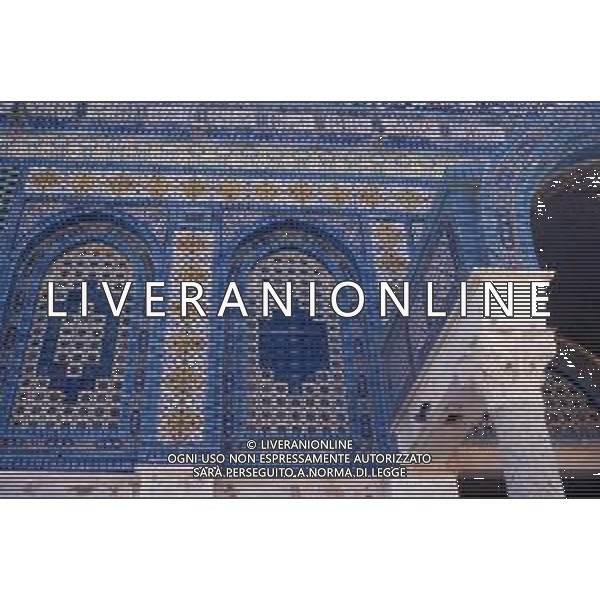 DIAP-ISRAELE GERUSALEMME NELLA FOTO LA MOSCHEA DI OMAR A GERUSALEMME AG ALDO LIVERANI SAS