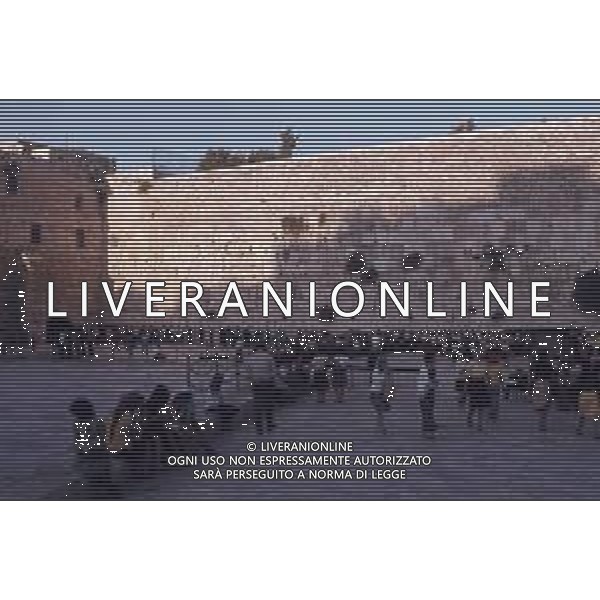 DIAP-ISRAELE GERUSALEMME NELLA FOTO IL MURO DEL PIANTO AG ALDO LIVERANI SAS