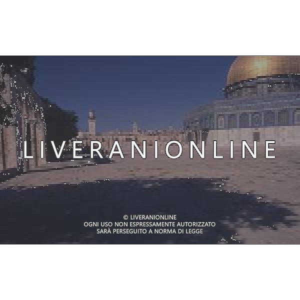 DIAP-ISRAELE-GERUSALEMME NELLA FOTO LA SPIANATA DEL TEMPIO AG ALDO LIVERANI SAS