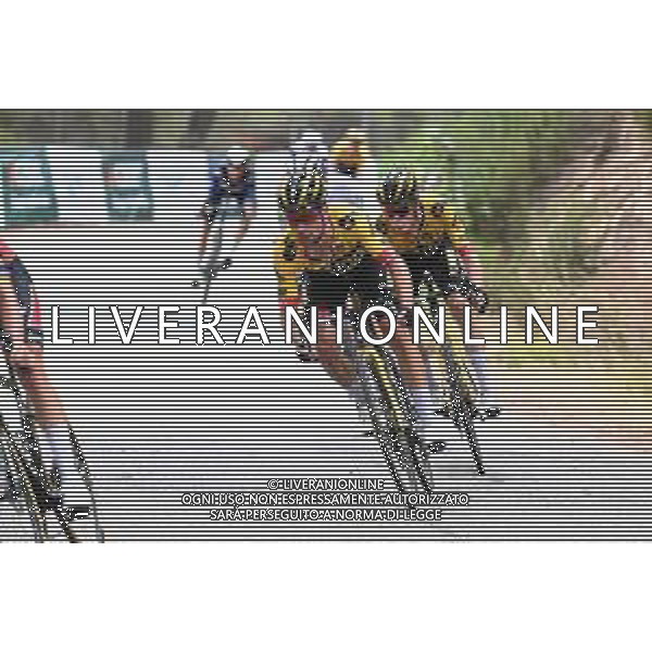 02-09-2023 Vuelta A Espana; Tappa 08 Denia - Xorret De Cati; 2023, Jumbo - Visma; Roglic, Primoz; Vingegaard, Jonas; Alto De Xorret De Cati; FOTO STEFANO SIROTTI-AG ALDO LIVERANI SAS