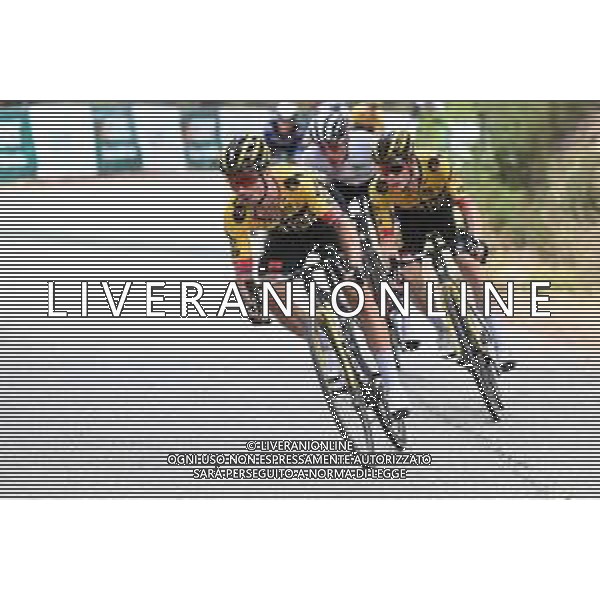 02-09-2023 Vuelta A Espana; Tappa 08 Denia - Xorret De Cati; 2023, Jumbo - Visma; Roglic, Primoz; Vingegaard, Jonas; Alto De Xorret De Cati; FOTO STEFANO SIROTTI-AG ALDO LIVERANI SAS