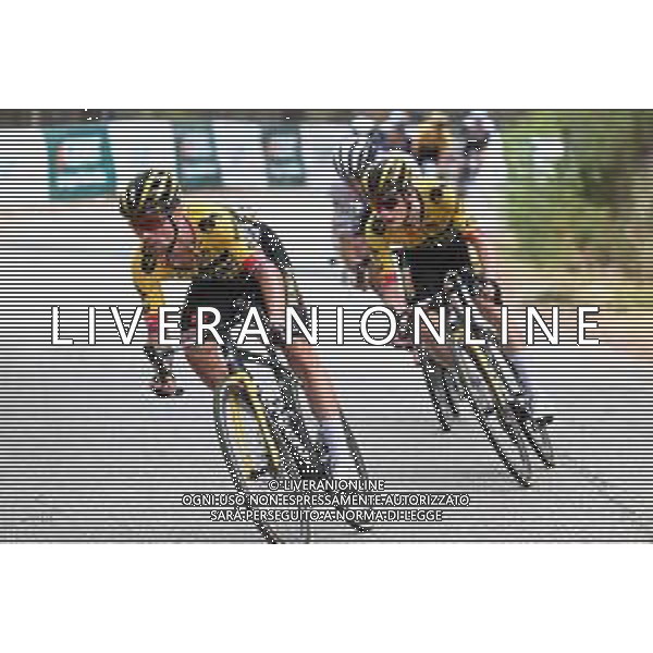 02-09-2023 Vuelta A Espana; Tappa 08 Denia - Xorret De Cati; 2023, Jumbo - Visma; Roglic, Primoz; Vingegaard, Jonas; Alto De Xorret De Cati; FOTO STEFANO SIROTTI-AG ALDO LIVERANI SAS