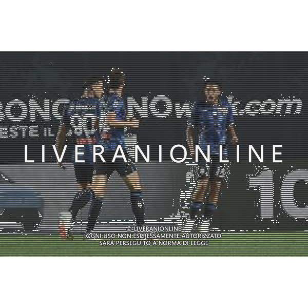 TVRG Atalanta vs Monza nella foto Ederson Jose\' dos Santos (Atalanta) esulta dopo il gol dell\'1 a 0 Bergamo 02-09-2023 Gewiss Stadium - Stadio Atleti Azzurri d\'Italia Campionato Serie A TIM - 3a giornata foto Roberto Garavaglia/ag. Aldo Liverani sas