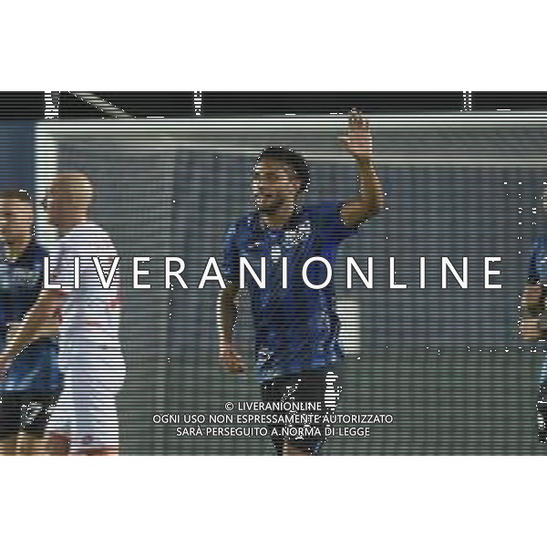 TVRG Atalanta vs Monza nella foto Ederson Jose\' dos Santos (Atalanta) esulta dopo il gol dell\'1 a 0 Bergamo 02-09-2023 Gewiss Stadium - Stadio Atleti Azzurri d\'Italia Campionato Serie A TIM - 3a giornata foto Roberto Garavaglia/ag. Aldo Liverani sas