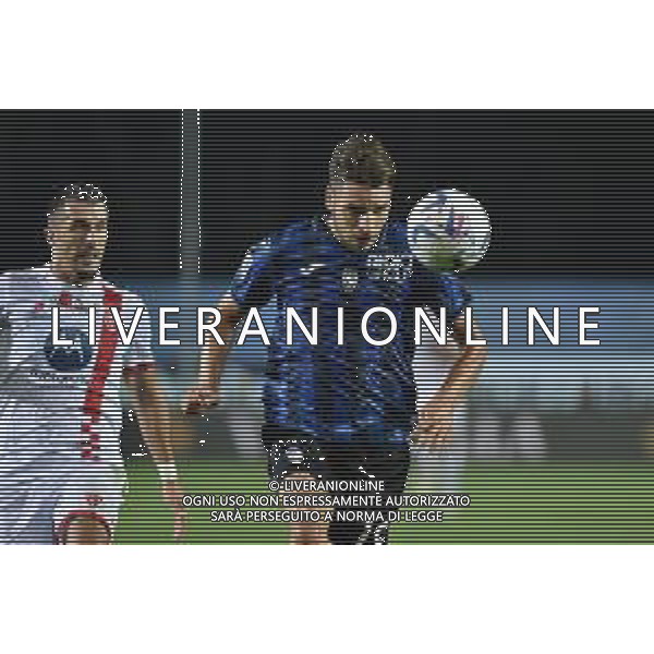 TVRG Atalanta vs Monza nella foto Berat Djimsiti (Atalanta) e sulla SX Dany Mota Carvalho (Monza) Bergamo 02-09-2023 Gewiss Stadium - Stadio Atleti Azzurri d\'Italia Campionato Serie A TIM - 3a giornata foto Roberto Garavaglia/ag. Aldo Liverani sas