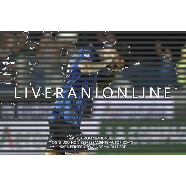 TVRG Atalanta vs Monza nella foto Gianluca Scamacca (Atalanta) esulta dopo il gol del 3 a 0 Bergamo 02-09-2023 Gewiss Stadium - Stadio Atleti Azzurri d\'Italia Campionato Serie A TIM - 3a giornata foto Roberto Garavaglia/ag. Aldo Liverani sas
