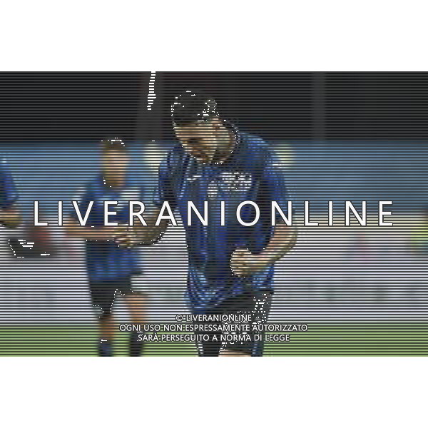 TVRG Atalanta vs Monza nella foto Gianluca Scamacca (Atalanta) esulta dopo il gol del 3 a 0 Bergamo 02-09-2023 Gewiss Stadium - Stadio Atleti Azzurri d\'Italia Campionato Serie A TIM - 3a giornata foto Roberto Garavaglia/ag. Aldo Liverani sas