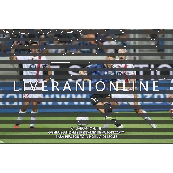 TVRG Atalanta vs Monza nella foto Teun Koopmeiners (Atalanta) segna il gol del 4 a 0 ma la rete viene annullata per un tocco di mano Bergamo 02-09-2023 Gewiss Stadium - Stadio Atleti Azzurri d\'Italia Campionato Serie A TIM - 3a giornata foto Roberto Garavaglia/ag. Aldo Liverani sas
