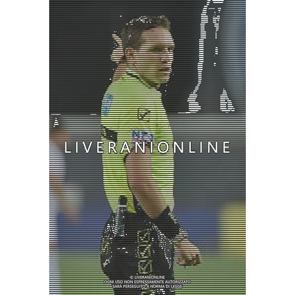 TVRG Atalanta vs Monza nella foto l\'arbitro Matteo Marcenaro di Genova Bergamo 02-09-2023 Gewiss Stadium - Stadio Atleti Azzurri d\'Italia Campionato Serie A TIM - 3a giornata foto Roberto Garavaglia/ag. Aldo Liverani sas