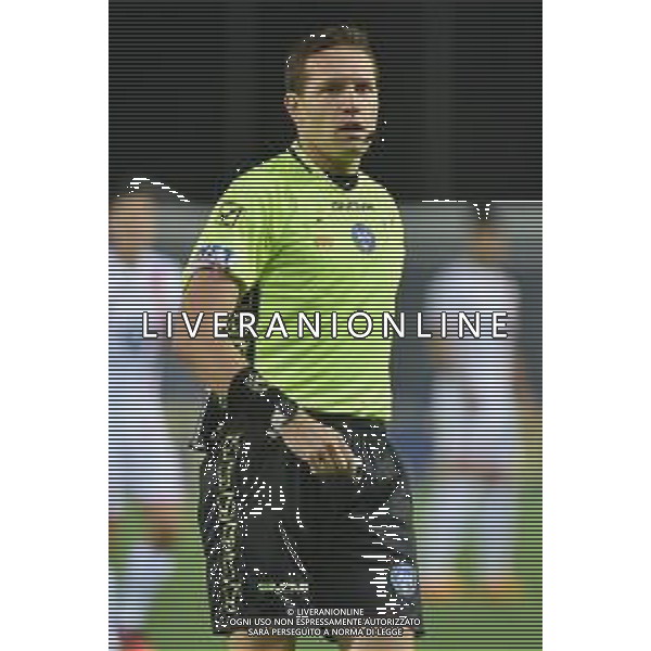 TVRG Atalanta vs Monza nella foto l\'arbitro Matteo Marcenaro di Genova Bergamo 02-09-2023 Gewiss Stadium - Stadio Atleti Azzurri d\'Italia Campionato Serie A TIM - 3a giornata foto Roberto Garavaglia/ag. Aldo Liverani sas