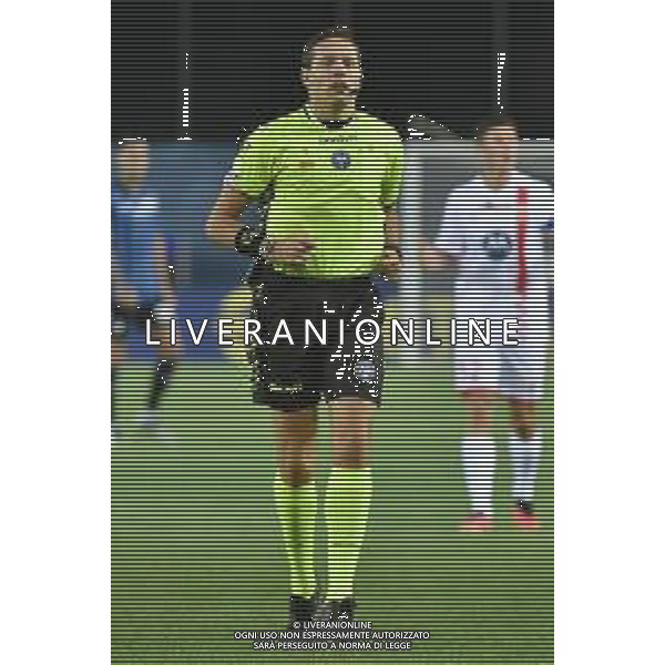 TVRG Atalanta vs Monza nella foto l\'arbitro Matteo Marcenaro di Genova Bergamo 02-09-2023 Gewiss Stadium - Stadio Atleti Azzurri d\'Italia Campionato Serie A TIM - 3a giornata foto Roberto Garavaglia/ag. Aldo Liverani sas