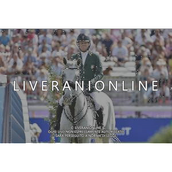 TVRG Europei Salto Ostacoli nella foto Shane Sweetnam (IRL) Milano 03-09-2023 Ippodromo SNAI San Siro Campionato Europeo di Salto Ostacoli foto Roberto Garavaglia/ag. Aldo Liverani sas