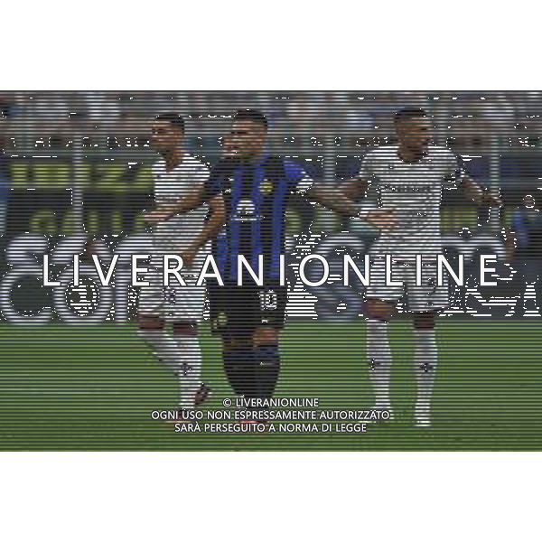 Inter vs Fiorentina nella foto Lautaro Martinez (Inter) Milano 03-09-2023 Stadio Giuseppe Meazza - San Siro Campionato Serie A TIM - 3a giornata foto Roberto Garavaglia/ag. Aldo Liverani sas