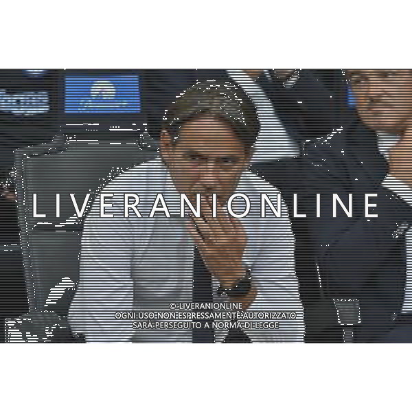 Inter vs Fiorentina nella foto Simone Inzaghi allenatore Inter Milano 03-09-2023 Stadio Giuseppe Meazza - San Siro Campionato Serie A TIM - 3a giornata foto Roberto Garavaglia/ag. Aldo Liverani sas