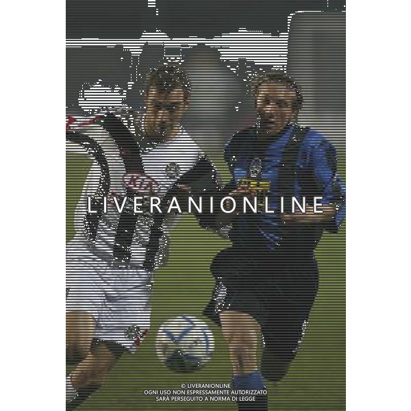 Atalanta - Udinese Coppa Italia Tim Cup 30/11/2005 nella foto cilona e zenoni damiano ph pasinetti/agenzia aldo liverani