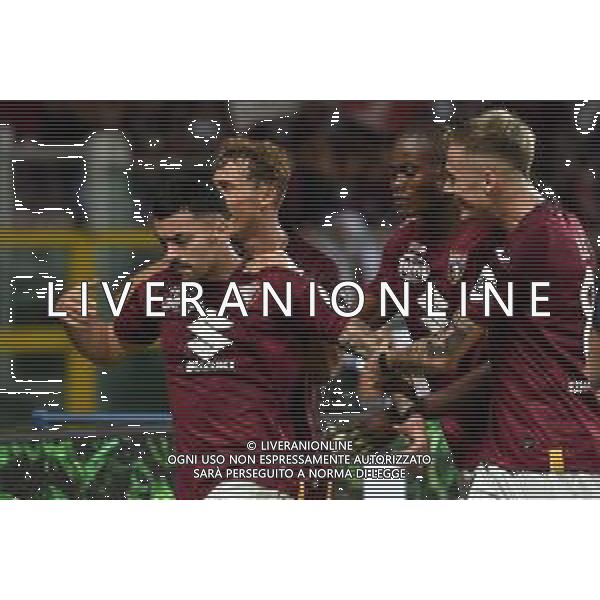 TVMV-Torino 03.09.2023 Stadio Grande Torino ©Manuela Viganti/Agenzia Aldo Liverani Torino vs Genoa Campionato Calcio Serie A TIM 2023/2024 3a giornata Nella foto: esultanza torino dopo il gol di nemanja radonjic ©Viganti / AGENZIA ALDO LIVERANI SAS