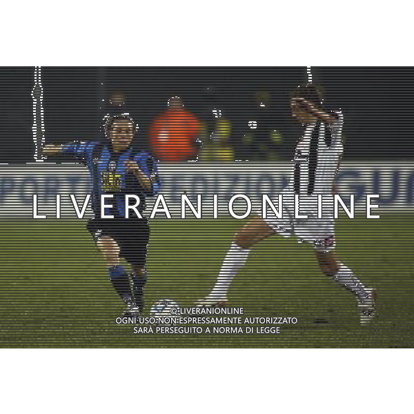 Atalanta - Udinese Coppa Italia Tim Cup 30/11/2005 nella foto cilona e zenoni damiano ph pasinetti/agenzia aldo liverani