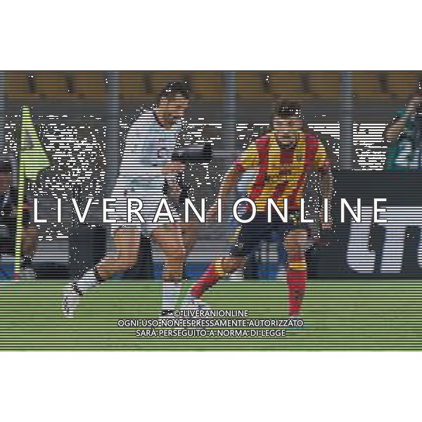 Antonio Candreva (US Salernitana 1919) and Valentin Gendrey (US Lecce) during the Italian soccer Serie A match US Lecce vs US Salernitana 1919 on September 3, 2023 at Via del Mare Stadium in Lecce, Italy. Photo by Emmanuele Mastrodonato/ag. Aldo Liverani sas/ AGENZIA ALDO LIVERANI SAS