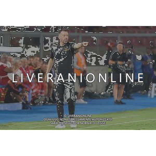 coach Roberto D’Aversa (US Lecce) during the Italian soccer Serie A match US Lecce vs US Salernitana 1919 on September 3, 2023 at Via del Mare Stadium in Lecce, Italy. Photo by Emmanuele Mastrodonato/ag. Aldo Liverani sas/ AGENZIA ALDO LIVERANI SAS