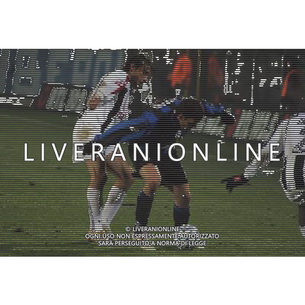 Atalanta - Udinese Coppa Italia Tim Cup 30/11/2005 nella foto lazzari e mauri ph pasinetti/agenzia aldo liverani