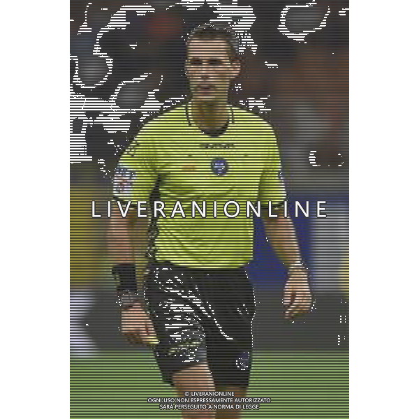 Inter vs Fiorentina nella foto l\'arbitro Matteo Marchetti di Ostia Lido (Roma) Milano 03-09-2023 Stadio Giuseppe Meazza - San Siro Campionato Serie A TIM - 3a giornata foto Roberto Garavaglia/ag. Aldo Liverani sas