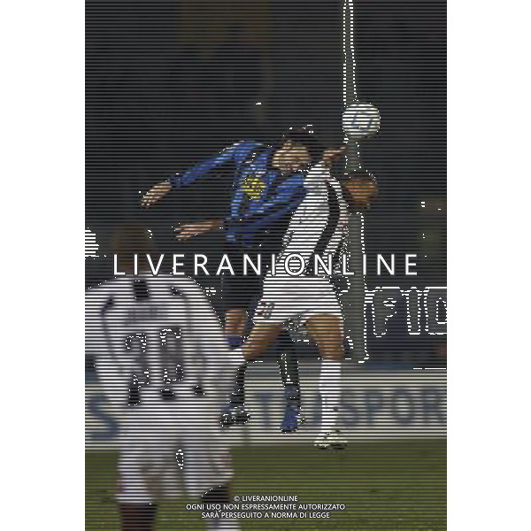Atalanta - Udinese Coppa Italia Tim Cup 30/11/2005 nella foto terra e vidigal ph pasinetti/agenzia aldo liverani