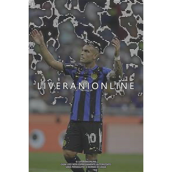 03-09-2023 MILANO CAMPIONATO DI CALCIO SERIE A INTER FIORENTINA NELLA FOTO LAUTARO MARTINEZ FOTO PAOLO GIAMPIETRI-AG ALDO LIVERANI SAS