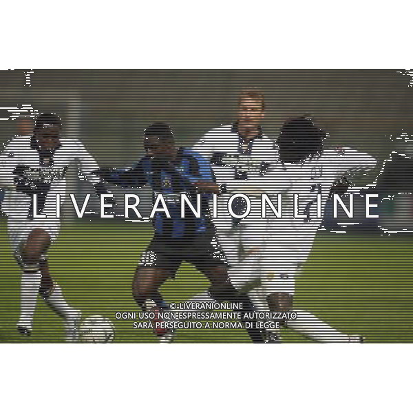 Parma - Inter Coppa Italia Tim Cup 30/11/2005 nella foto obafemi martins ph filippo venezia/agenzia aldo liverani
