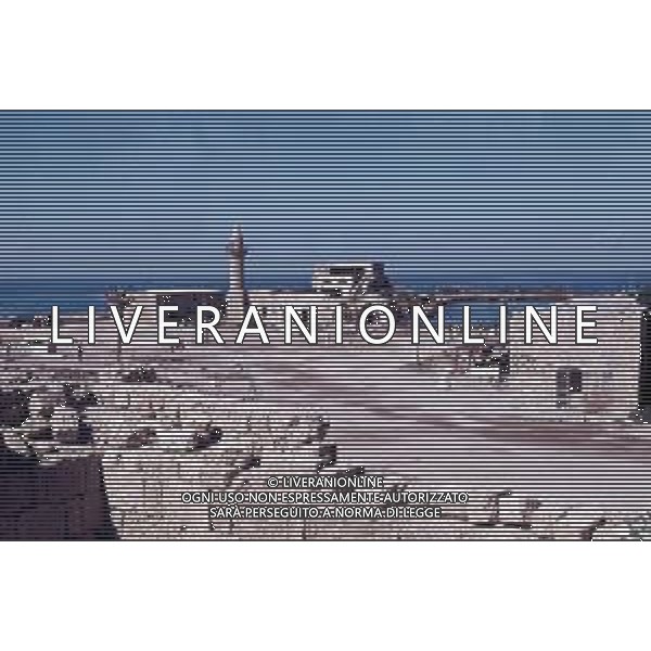 DIAP- ISRAELE -CESAREA NELLA FOTO ANTICO PORTO CESAREA AG ALDO LIVERANI SAS
