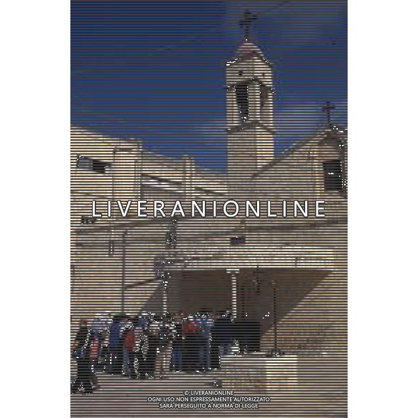 DIAP-ISRAELE-NAZARETH NELLA FOTO BASILICA ORTODOSSA ANNUNCIAZIONE AG ALDO LIVERANI SAS