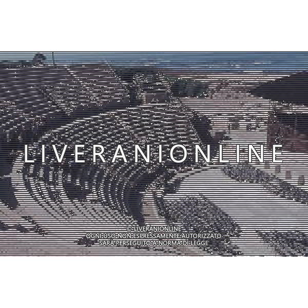DIAP- ISRAELE -CESAREA NELLA FOTO RESTI ROMANI CESAREA AG ALDO LIVERANI SAS