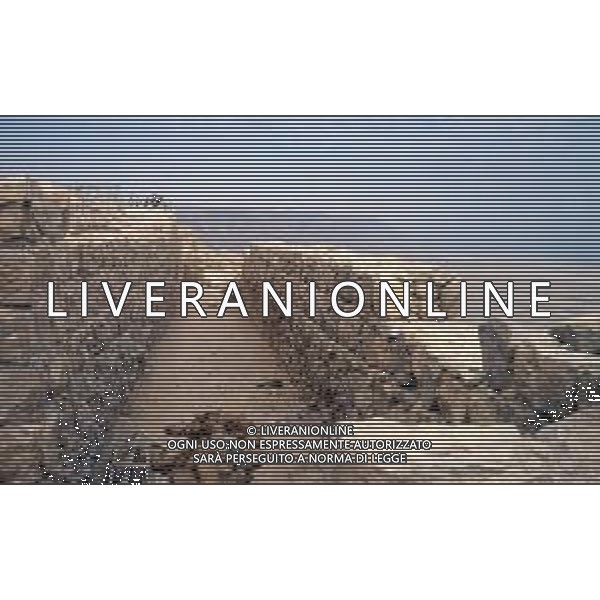 DIAP-ISRAELE FORTEZZA DI MASADA NELLA FOTO ROCCA DI MASADA AG ALDO LIVERANI SAS
