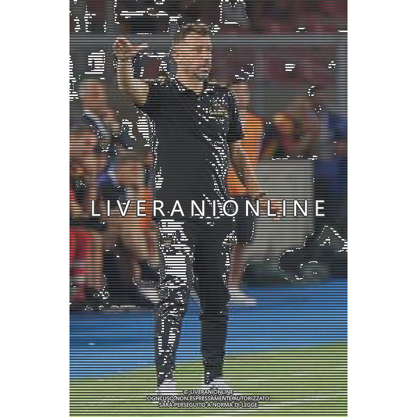 coach Roberto D’Aversa (US Lecce) during the Italian soccer Serie A match US Lecce vs US Salernitana 1919 on September 3, 2023 at Via del Mare Stadium in Lecce, Italy. Photo by Emmanuele Mastrodonato/ag. Aldo Liverani sas/AGENZIA ALDO LIVERANI SAS