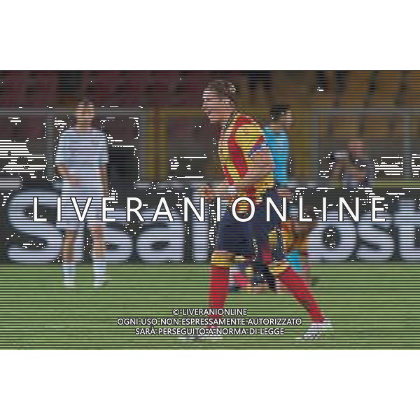 Federico Baschirotto (US Lecce) celebrates the victory during the Italian soccer Serie A match US Lecce vs US Salernitana 1919 on September 3, 2023 at Via del Mare Stadium in Lecce, Italy. Photo by Emmanuele Mastrodonato/ag. Aldo Liverani sas/AGENZIA ALDO LIVERANI SAS