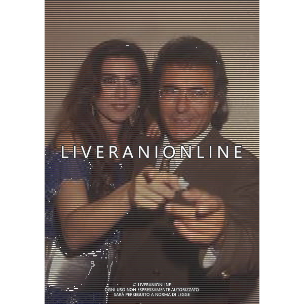 DIAP-RETROSPETTIVA ALBANO CARRISI CANTANTE NELLA FOTO ALBANO CARRISI E ROMINA POWER AG ALDO LIVERANI SAS  