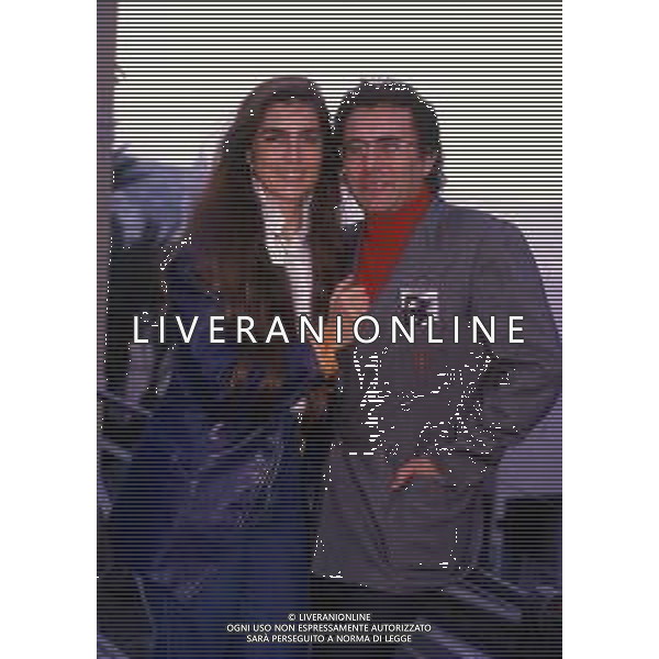DIAP-RETROSPETTIVA ALBANO CARRISI CANTANTE NELLA FOTO ALBANO CARRISI NELL\'ANNO 1999 AL FESTIVAL DI SANREMO CON ROMINA POWER AG ALDO LIVERANI SAS  