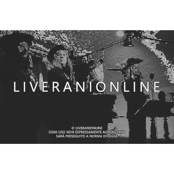 Neg- RETROSPETTIVA NUNZIO FILOGAMO CONDUTTORE TELEVISIVO NELLA FOTO DURANTE L\'INTERPRETAZIONE DE \'I 4 MOSCHETTIERI\' NELL\'ANNO 1970 AG ALDO LIVERANI SAS