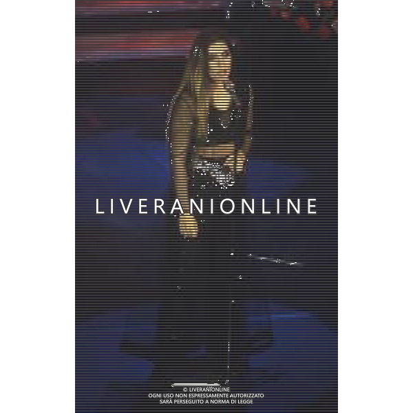 DIAP-RETROSPETTIVA ALBANO CARRISI CANTANTE NELLA FOTO ALBANO CARRISI CON ROMINA POWER AL FESTIVAL DI SANREMO NELL\'ANNO 1991 AG ALDO LIVERANI SAS