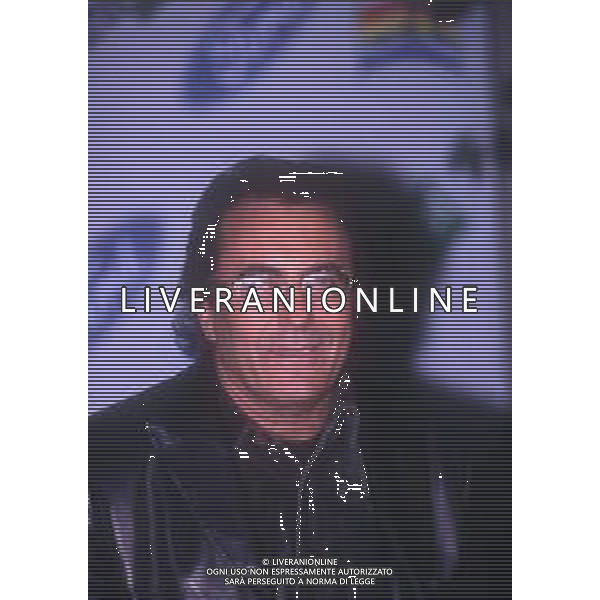 DIAP-RETROSPETTIVA ALBANO CARRISI CANTANTE NELLA FOTO ALBANO CARRISI NELL\'ANNO 1999 AL FESTIVAL DI SANREMO AG ALDO LIVERANI SAS  