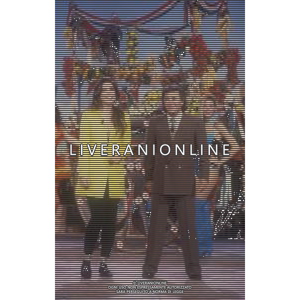 DIAP-RETROSPETTIVA ALBANO CARRISI CANTANTE NELLA FOTO ALBANO CARRISI E ROMINA POWER AG ALDO LIVERANI SAS