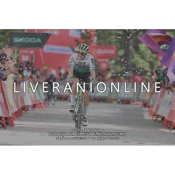 06-09-2023 Vuelta A Espana; Tappa 11 Lerma - Laguna Negra De Urbion; 2023, Caja Rural - Seguros Rga; Nicolau Beltran, Joel; Laguna Negra De Urbion; ©SIROTTI / AGENZIA ALDO LIVERANI SAS