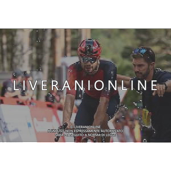 06-09-2023 Vuelta A Espana; Tappa 11 Lerma - Laguna Negra De Urbion; 2023, Ineos Grenadiers; Ganna, Filippo; Laguna Negra De Urbion; ©SIROTTI / AGENZIA ALDO LIVERANI SAS