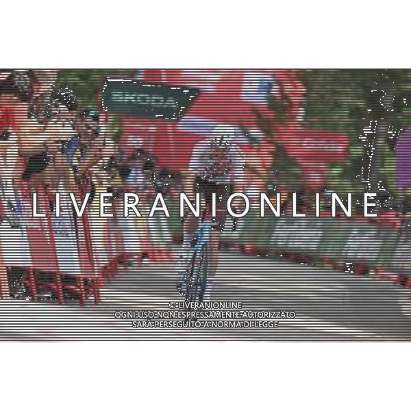 06-09-2023 Vuelta A Espana; Tappa 11 Lerma - Laguna Negra De Urbion; 2023, Ag2r - Citroen; Godon, Dorian; Laguna Negra De Urbion; ©SIROTTI / AGENZIA ALDO LIVERANI SAS
