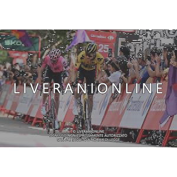 06-09-2023 Vuelta A Espana; Tappa 11 Lerma - Laguna Negra De Urbion; 2023, Jumbo - Visma; Kelderman, Wilko; Laguna Negra De Urbion; ©SIROTTI / AGENZIA ALDO LIVERANI SAS