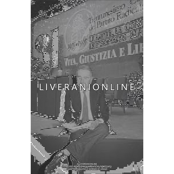NEG-RETROSPETTIVA ENZOO TORTORA POLITICO NELLA FOTO ENZO TORTORA AL CONGRESSO DEL PARTITO RADICALE A MILANO NELL\'ANNO 1985 AG ALDO LIVERANI SAS 