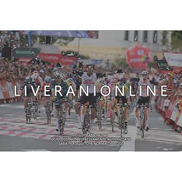 07-09-2023 Vuelta A Espana; Tappa 12 Olvega - Zaragoza; 2023, Uae Emirates; Molano, Sebastian; Zaragoza; ©SIROTTI / AGENZIA ALDO LIVERANI SAS