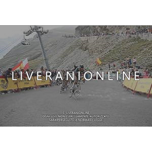 08-09-2023 Vuelta A Espana; Tappa 13 Formigal - Tourmalet; 2023, Bora - Hansgrohe; Uijtdebroeks, Cian; Tourmalet; FOTO STEFANO SIROTTI-AG ALDO LIVERANI SAS